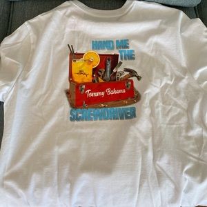 Tommy Bahama “Hand Me the Screwdriver” mens T-shirt NWT size Small
